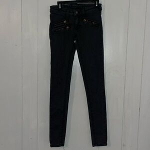 🍀5/$25🍀 Carmar black size 24‎ denim jeans 24”